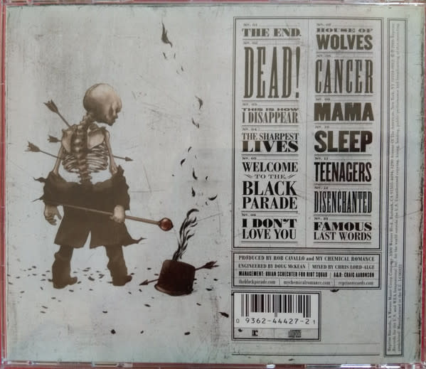 My Chemical Romance The Black Parade CD2