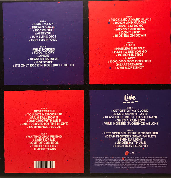 The Rolling Stones Honk Vinilo1