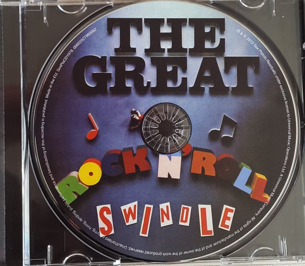 Sex Pistols The Great Rock 'N' Roll Swindle CD2