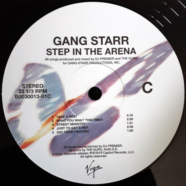 Gang Starr Step In The Arena Vinilo5