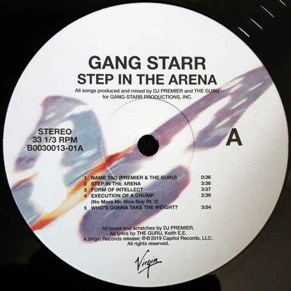 Gang Starr Step In The Arena Vinilo3