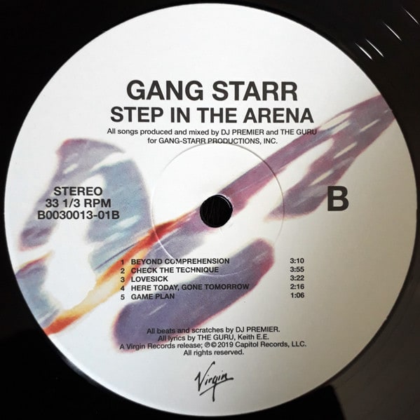 Gang Starr Step In The Arena Vinilo4