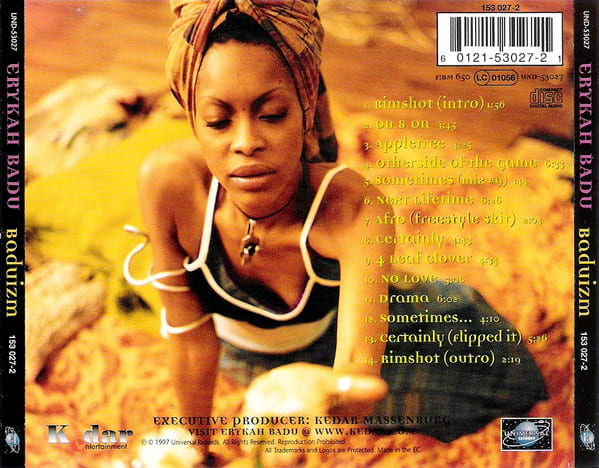 Erykah Badu Baduizm Cd2