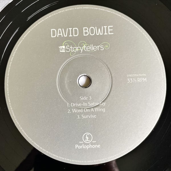 David Bowie Vh1 Storytellers Vinilo5