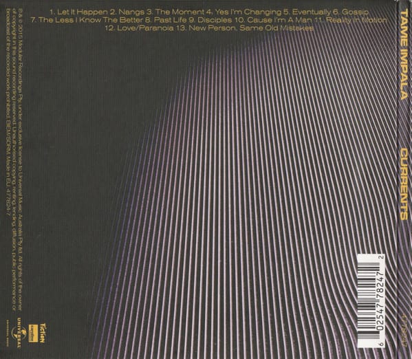 Tame Impala Currents CD1