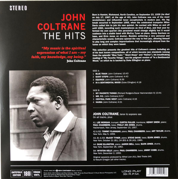 John Coltrane The Hits Nuevo Y Sellado Vinilo2