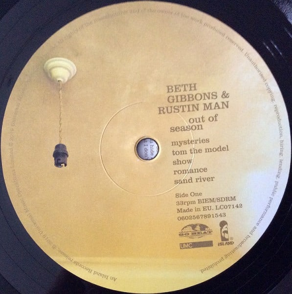 Beth Gibbons & Rustin Man Out Of Season Nuevo Vinilo4