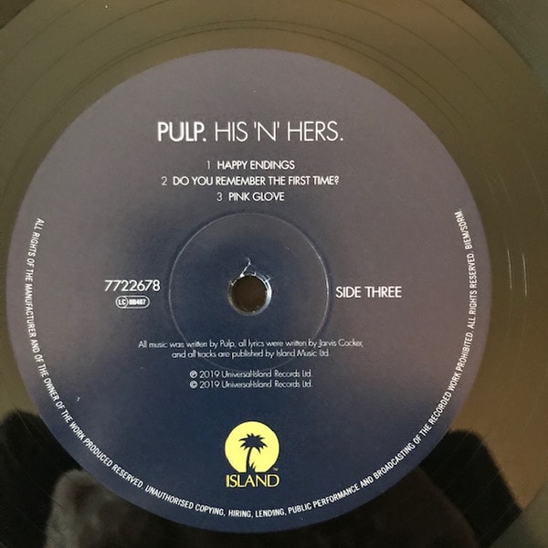 Pulp His 'N' Hers Vinilo5