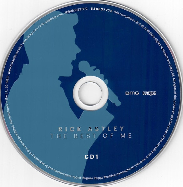 Rick Astley The Best Of Me Cd2