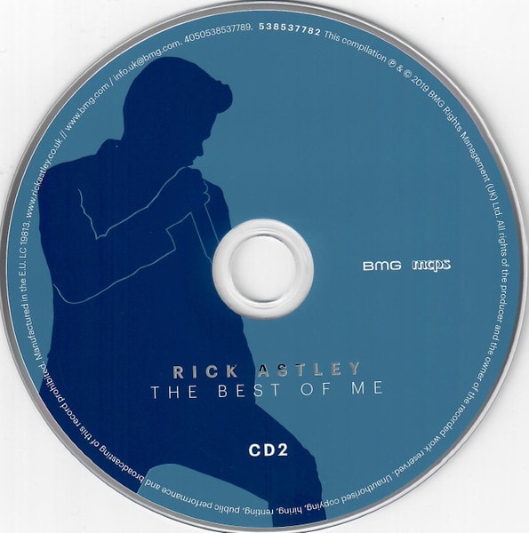 Rick Astley The Best Of Me Cd3