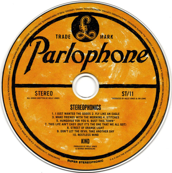 Stereophonics Kind CD3