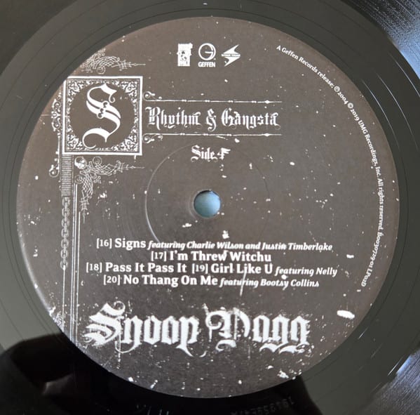 Snoop Dogg R & G (rhythm & Gangsta): The Masterpiece vinilo6