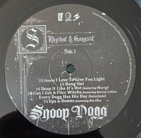 Snoop Dogg R & G (rhythm & Gangsta): The Masterpiece vinilo3
