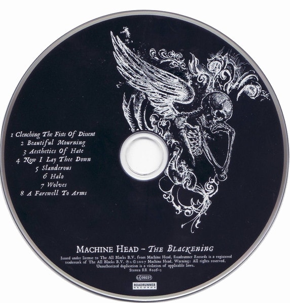Machine Head The Blackening cd3