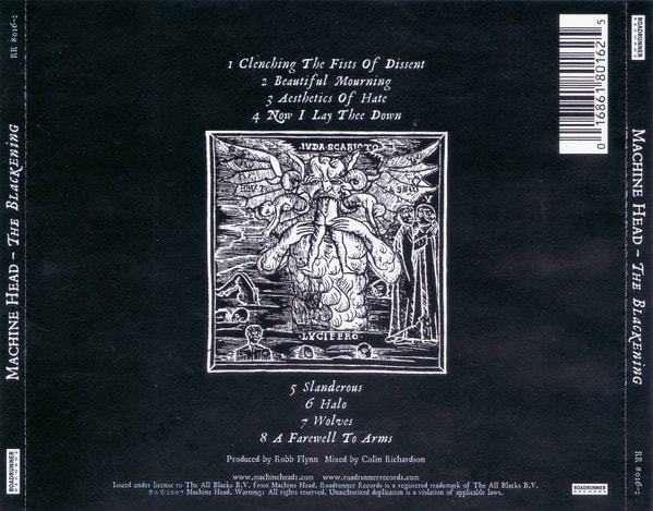 Machine Head The Blackening cd2