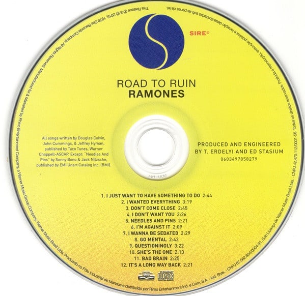 Ramones Road To Ruin cd3