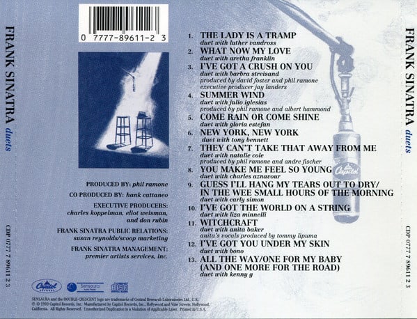 Frank Sinatra Duets CD2