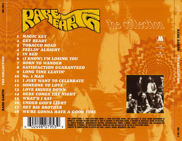 Rare Earth The Collection CD1