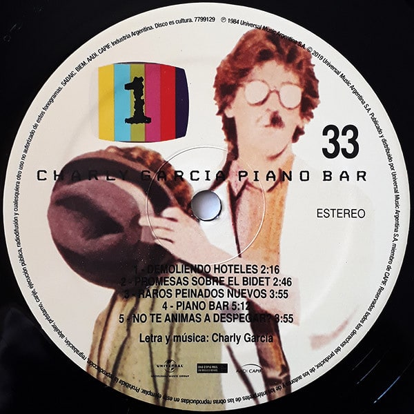 Charly Garcia Piano Bar Vinilo3