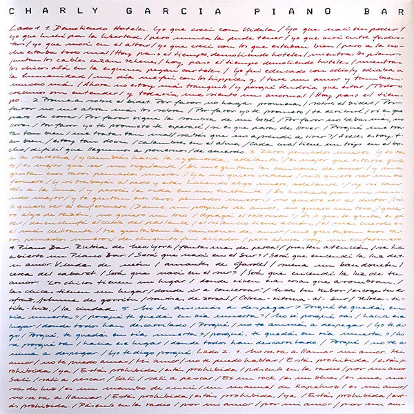 Charly Garcia Piano Bar Vinilo1
