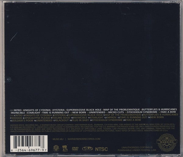 Muse Haarp + Dvd Cd2