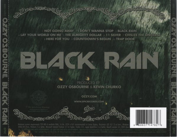 Ozzy Osbourne Black Rain CD2