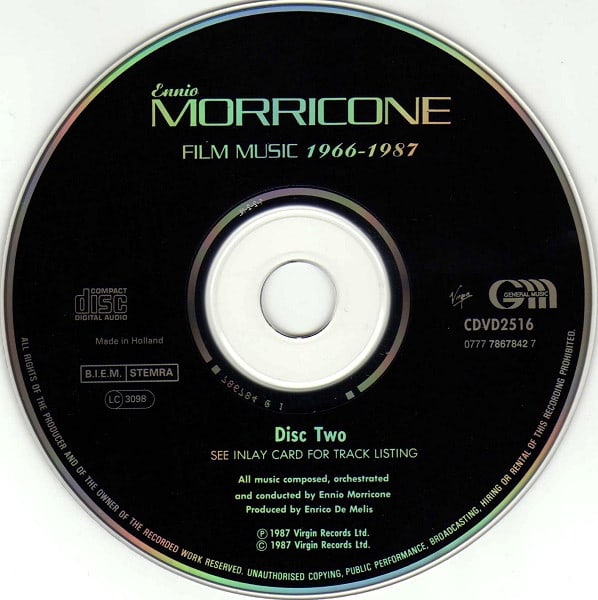 Ennio Morricone Film Music 1966-1987 CD4