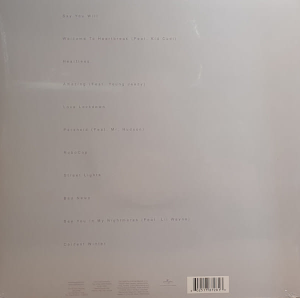 Kanye West 808s & Heartbreak Vinilo2