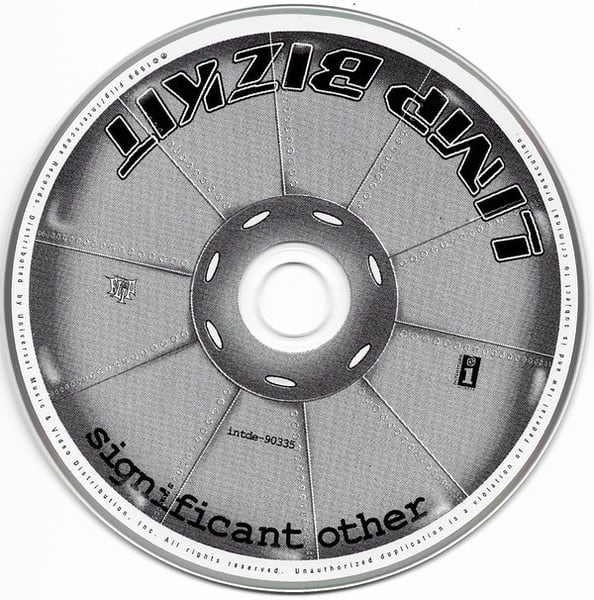 Limp Bizkit Significant Other Cd3