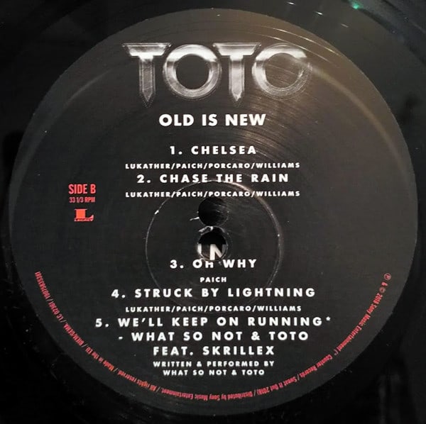 Toto Old Is New 2020 Original Importado Vinilo5