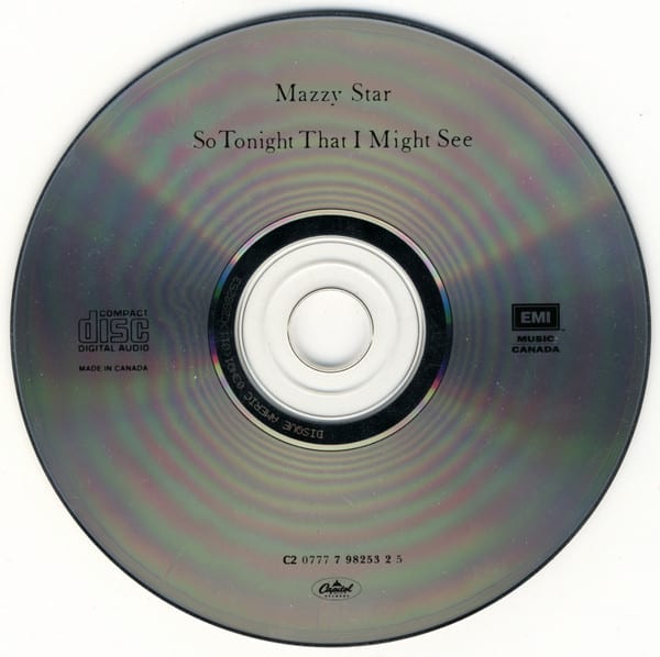 Mazzy Star So Tonight That I Might See Cd3