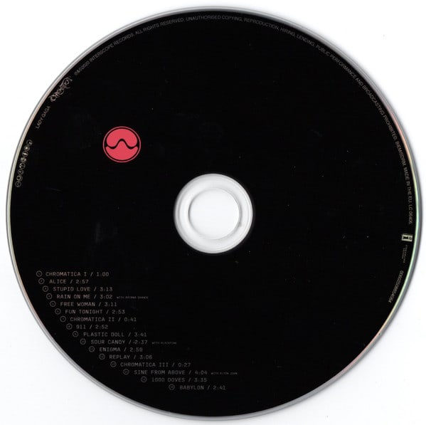 Lady Gaga Chromatica Cd3