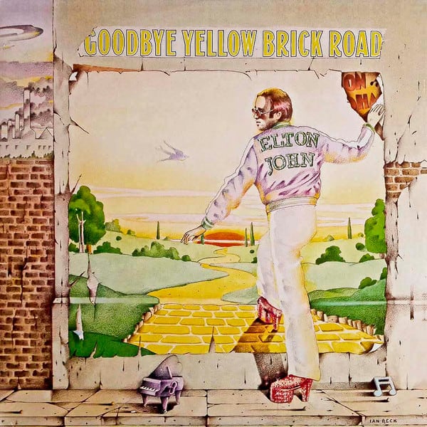 Elton John Goodbye Yellow Brick Road Nuevo Y Sellado Vinilo1