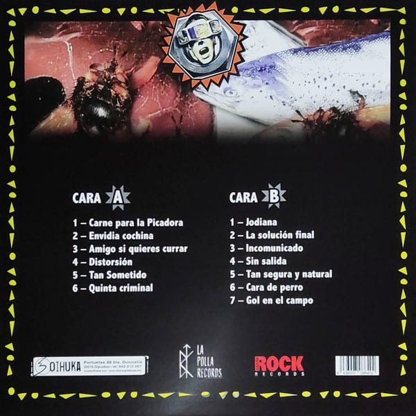 La Polla Carne Pa La Picadora Vinilo1