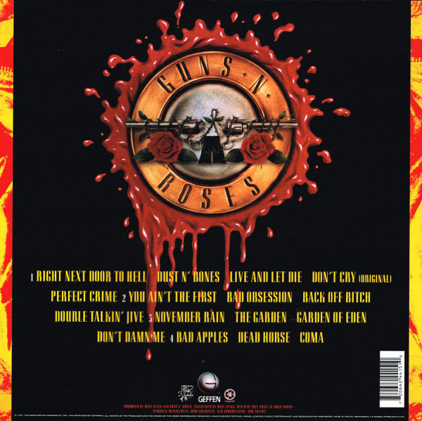 Guns N Roses Use Your Illusion 1 2 Lp Nuevo Sellado Vinilo2
