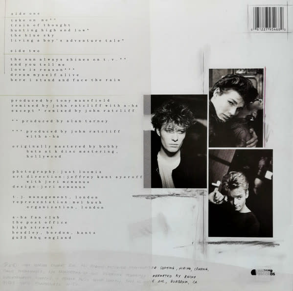 A-ha Hunting High And Low Vinyl1