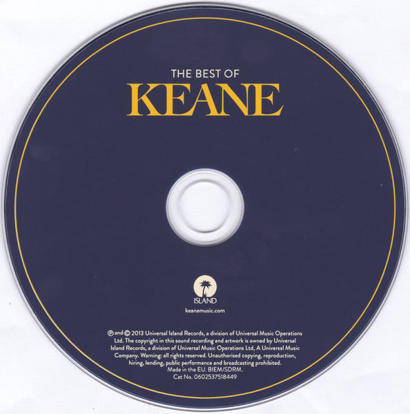 Keane The Best of Keane Cd3