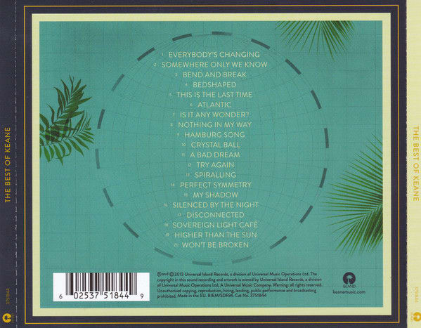 Keane The Best of Keane Cd2