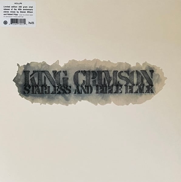 King Crimson Starless And Bible Black Vinilo2
