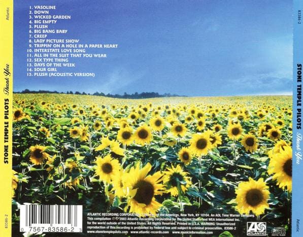 Stone Temple Pilots Thank You The Best Cd1