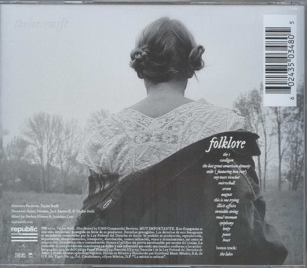 Taylor Swift folklore Cd2