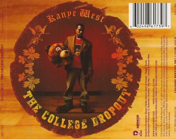 Kanye West The College Dropout Nuevo Y Sellado CD2