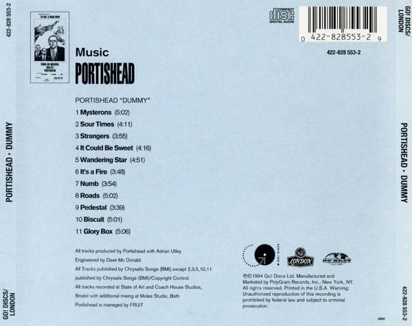 Portishead Dummy Nuevo Y Sellado Cd2