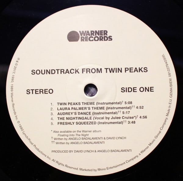 Angelo Badalamenti Music From Twin Peaks Vinilo3
