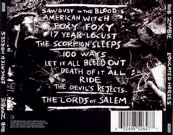 Rob Zombie Educated Horses CD2