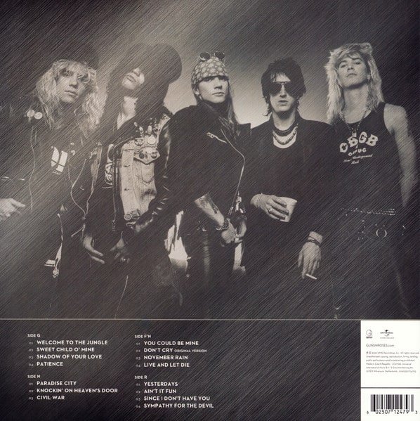 Guns N' Roses Greatest Hits Vinilo2
