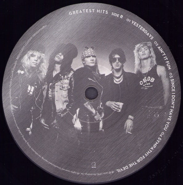 Guns N' Roses Greatest Hits Vinilo6