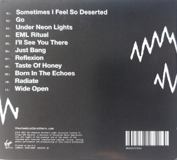 The Chemical Brothers Born In The Echoes Cd2