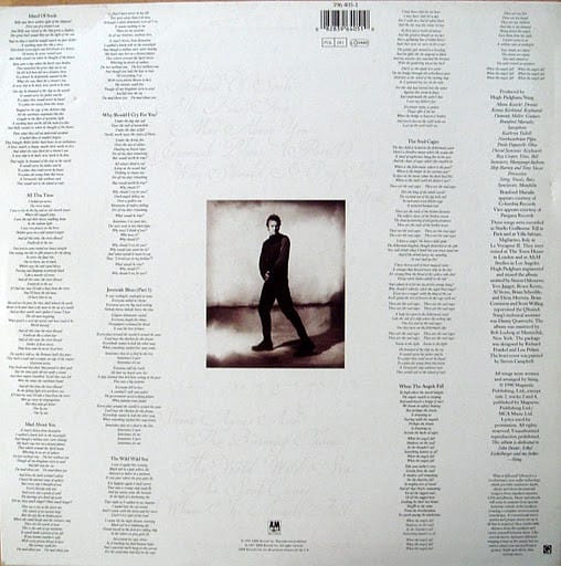 Sting The Soul Cages Vinilo2