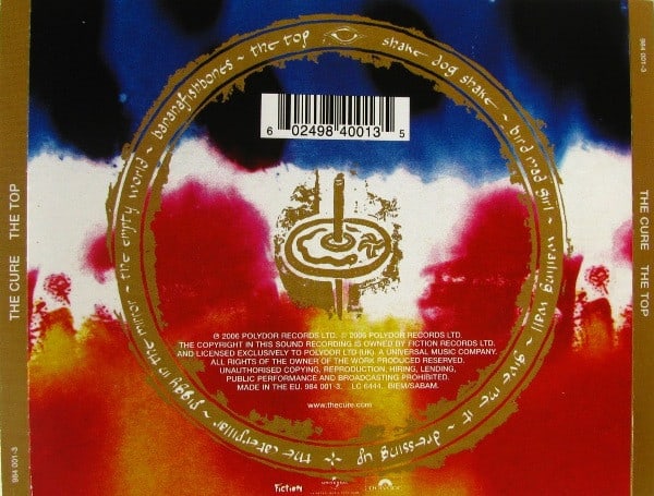 The Cure The Top CD2